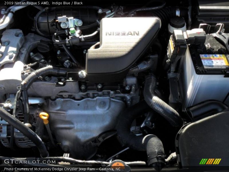 Indigo Blue / Black 2009 Nissan Rogue S AWD