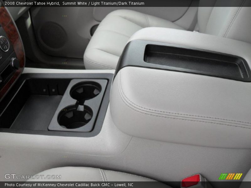 Summit White / Light Titanium/Dark Titanium 2008 Chevrolet Tahoe Hybrid