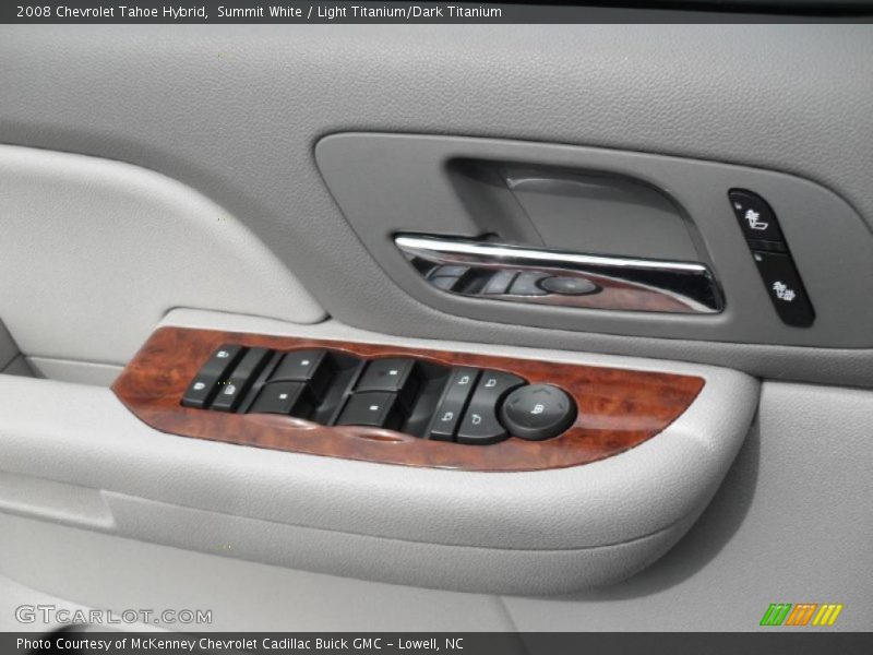 Summit White / Light Titanium/Dark Titanium 2008 Chevrolet Tahoe Hybrid