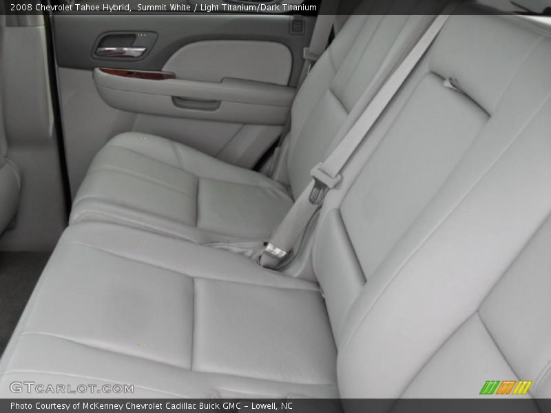 Summit White / Light Titanium/Dark Titanium 2008 Chevrolet Tahoe Hybrid