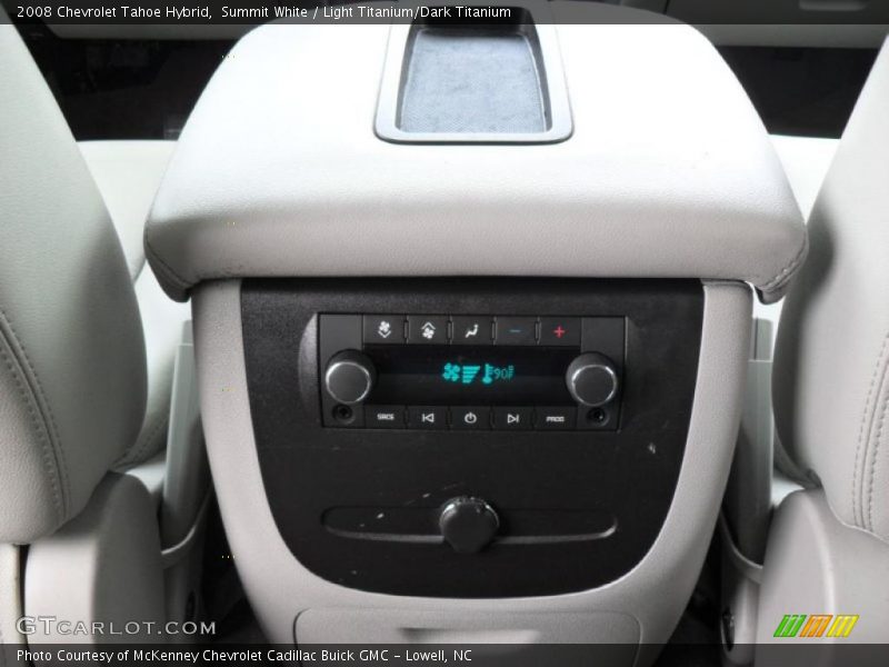 Summit White / Light Titanium/Dark Titanium 2008 Chevrolet Tahoe Hybrid