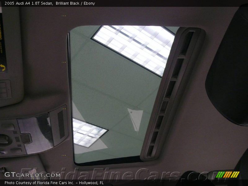 Brilliant Black / Ebony 2005 Audi A4 1.8T Sedan