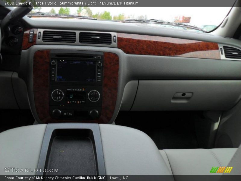 Summit White / Light Titanium/Dark Titanium 2008 Chevrolet Tahoe Hybrid