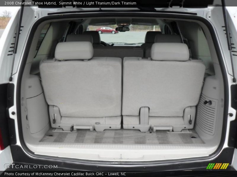 Summit White / Light Titanium/Dark Titanium 2008 Chevrolet Tahoe Hybrid