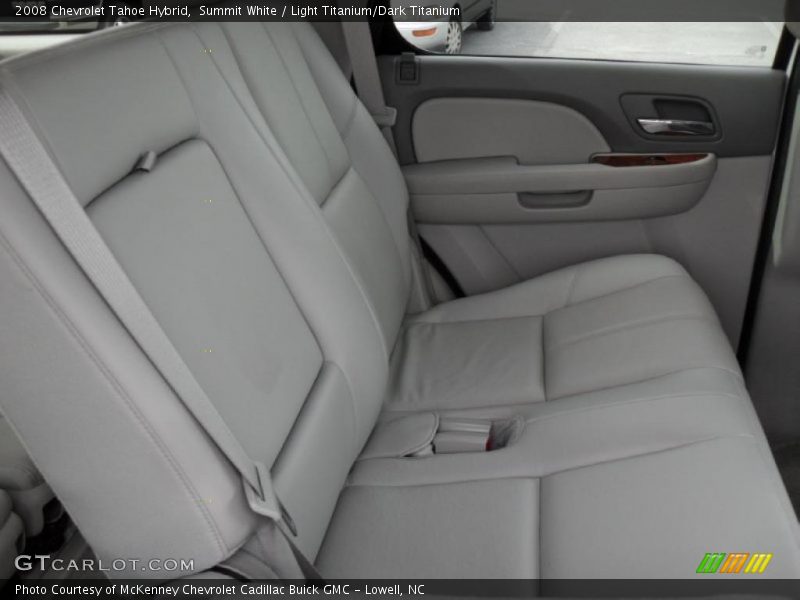 Summit White / Light Titanium/Dark Titanium 2008 Chevrolet Tahoe Hybrid