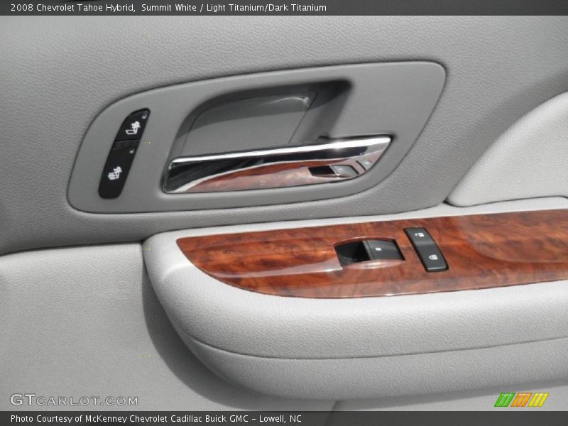 Summit White / Light Titanium/Dark Titanium 2008 Chevrolet Tahoe Hybrid