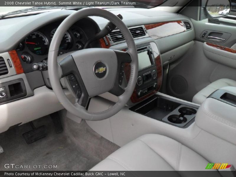 Light Titanium/Dark Titanium Interior - 2008 Tahoe Hybrid 