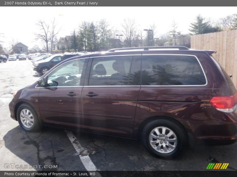 Dark Cherry Pearl / Ivory 2007 Honda Odyssey EX-L