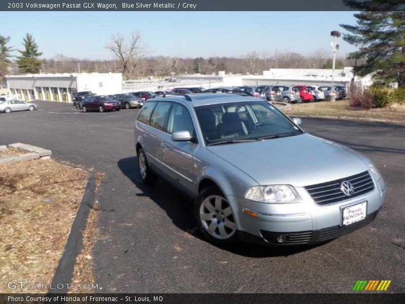 Blue Silver Metallic / Grey 2003 Volkswagen Passat GLX Wagon
