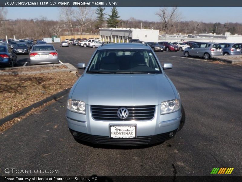 Blue Silver Metallic / Grey 2003 Volkswagen Passat GLX Wagon