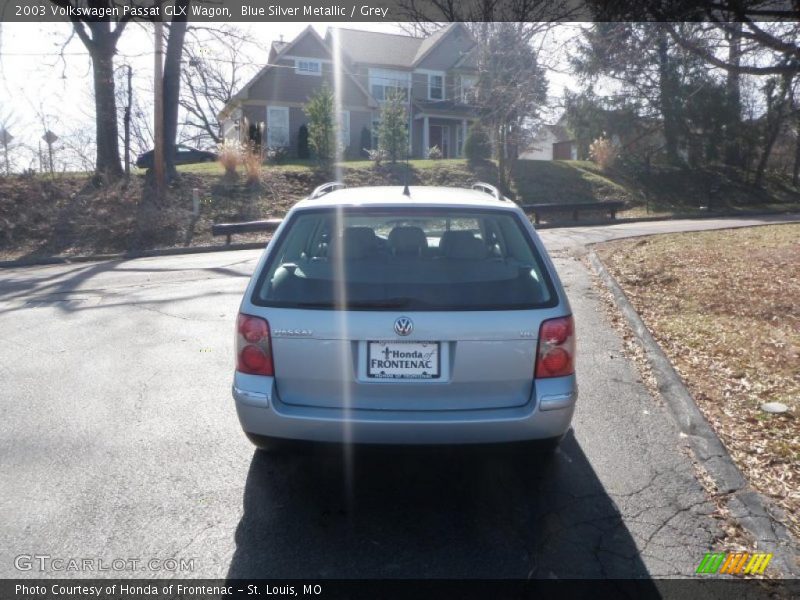 Blue Silver Metallic / Grey 2003 Volkswagen Passat GLX Wagon