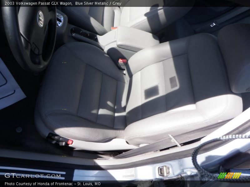 Blue Silver Metallic / Grey 2003 Volkswagen Passat GLX Wagon