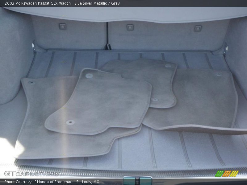 Blue Silver Metallic / Grey 2003 Volkswagen Passat GLX Wagon