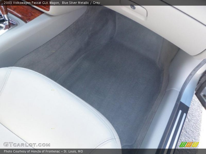 Blue Silver Metallic / Grey 2003 Volkswagen Passat GLX Wagon