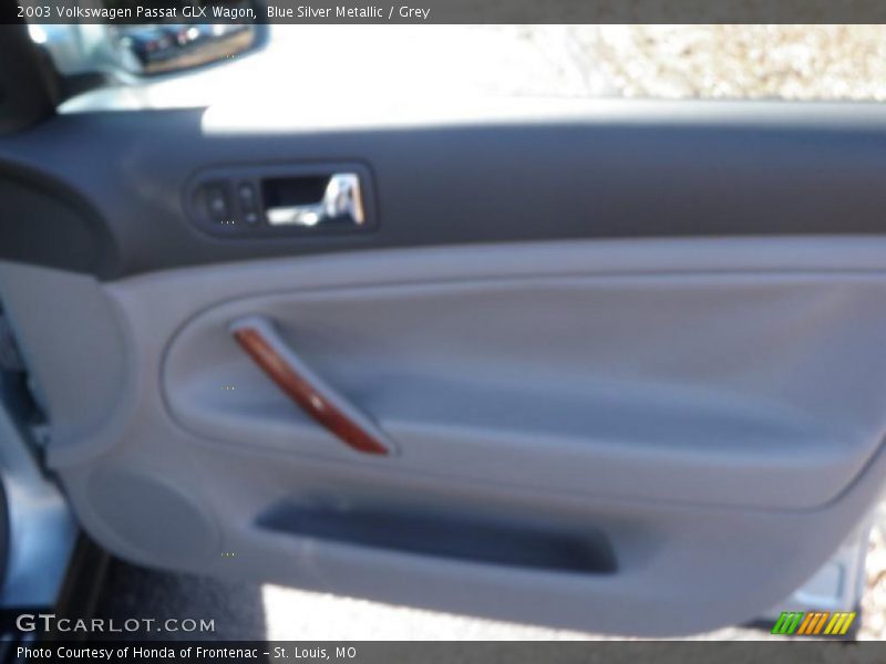 Blue Silver Metallic / Grey 2003 Volkswagen Passat GLX Wagon