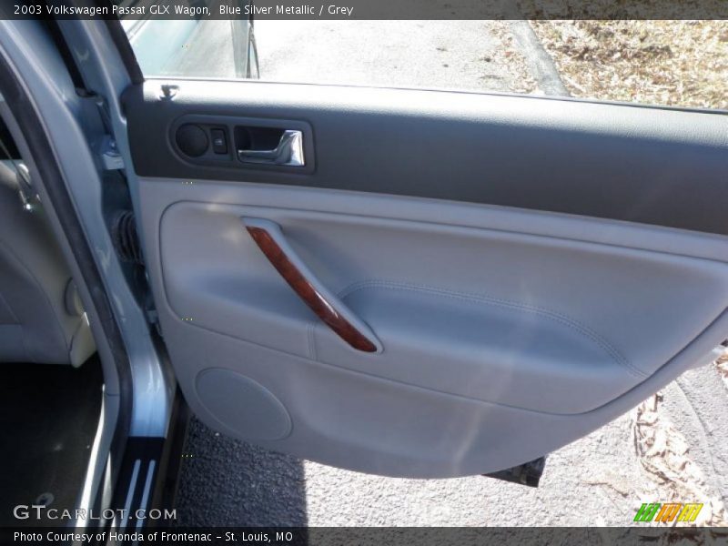 Blue Silver Metallic / Grey 2003 Volkswagen Passat GLX Wagon
