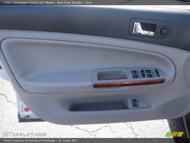 Blue Silver Metallic / Grey 2003 Volkswagen Passat GLX Wagon