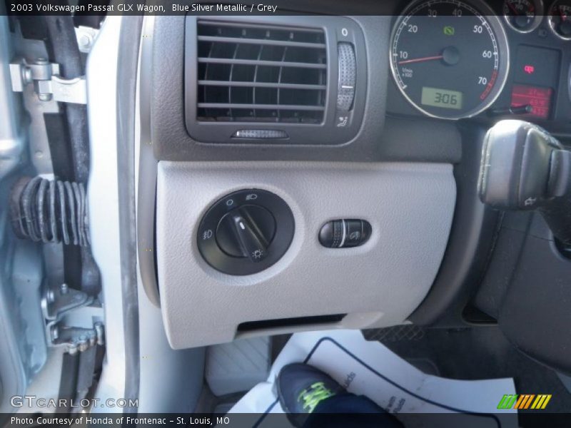 Blue Silver Metallic / Grey 2003 Volkswagen Passat GLX Wagon