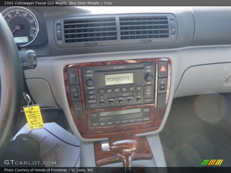 Blue Silver Metallic / Grey 2003 Volkswagen Passat GLX Wagon