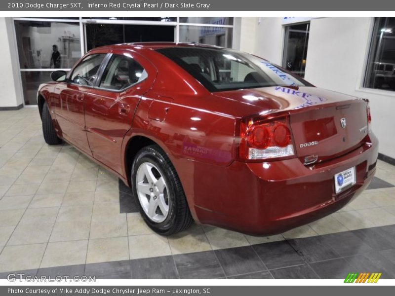 Inferno Red Crystal Pearl / Dark Slate Gray 2010 Dodge Charger SXT