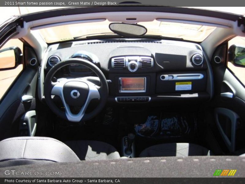Green Matte / Design Black 2011 Smart fortwo passion coupe