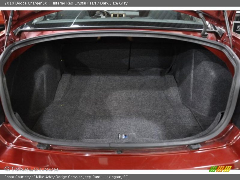 Inferno Red Crystal Pearl / Dark Slate Gray 2010 Dodge Charger SXT