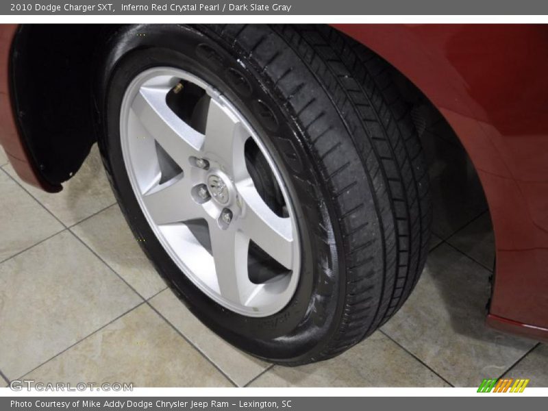 Inferno Red Crystal Pearl / Dark Slate Gray 2010 Dodge Charger SXT