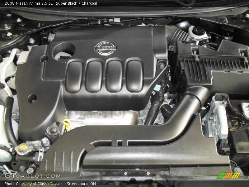 Super Black / Charcoal 2008 Nissan Altima 2.5 SL