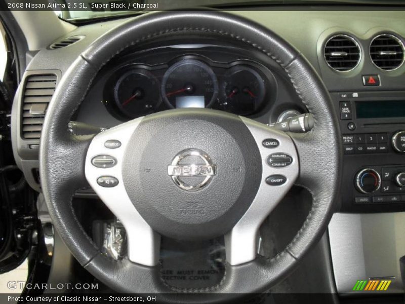Super Black / Charcoal 2008 Nissan Altima 2.5 SL