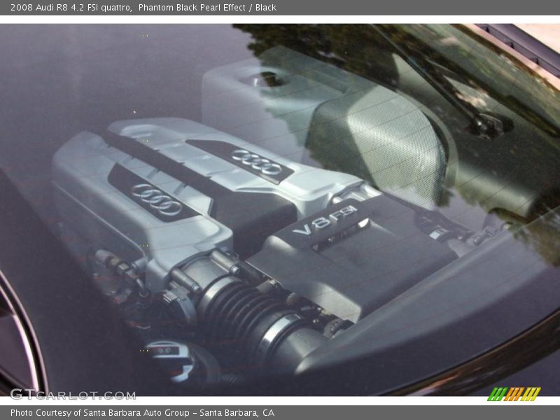  2008 R8 4.2 FSI quattro Engine - 4.2 Liter FSI DOHC 32-Valve VVT V8