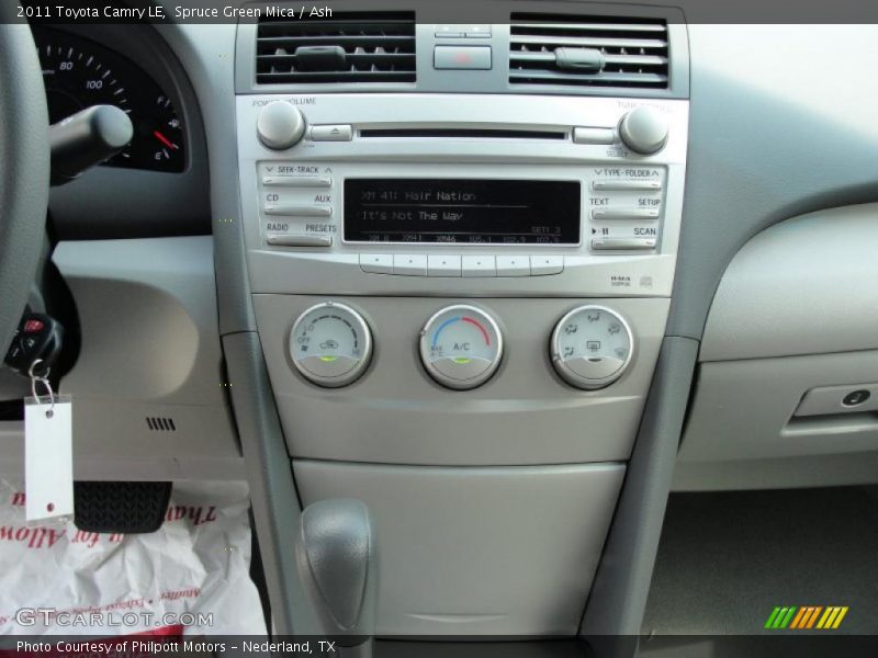 Spruce Green Mica / Ash 2011 Toyota Camry LE