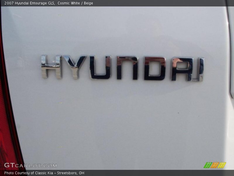 Cosmic White / Beige 2007 Hyundai Entourage GLS