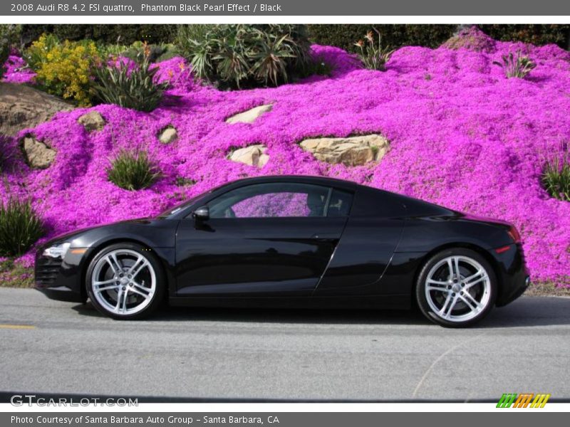  2008 R8 4.2 FSI quattro Phantom Black Pearl Effect