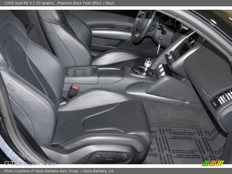  2008 R8 4.2 FSI quattro Black Interior