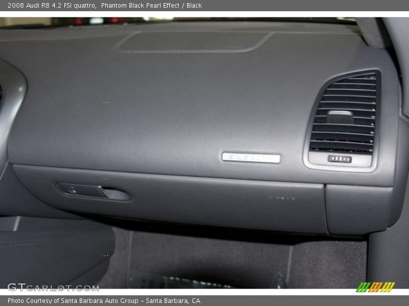  2008 R8 4.2 FSI quattro Black Interior