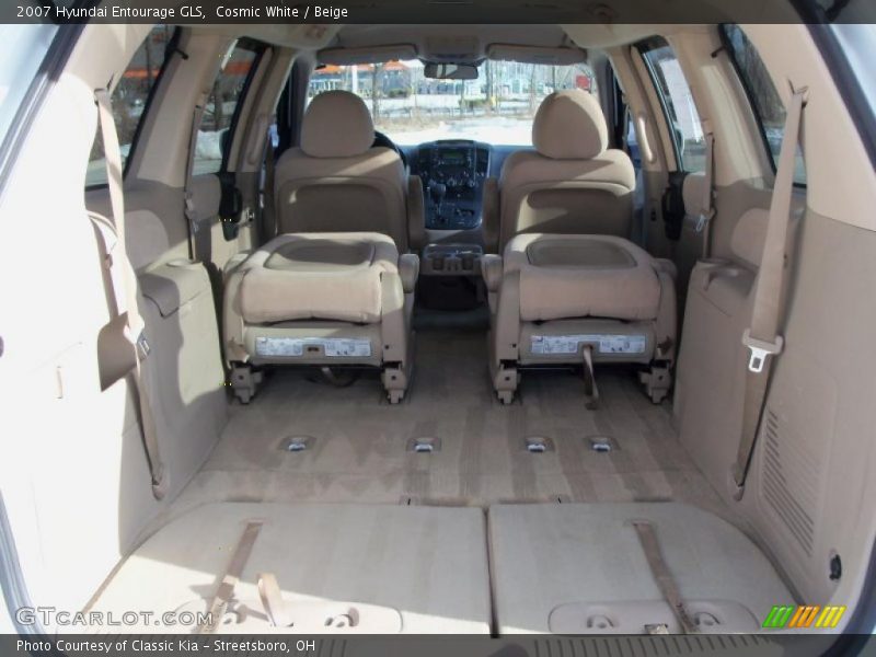 Cosmic White / Beige 2007 Hyundai Entourage GLS