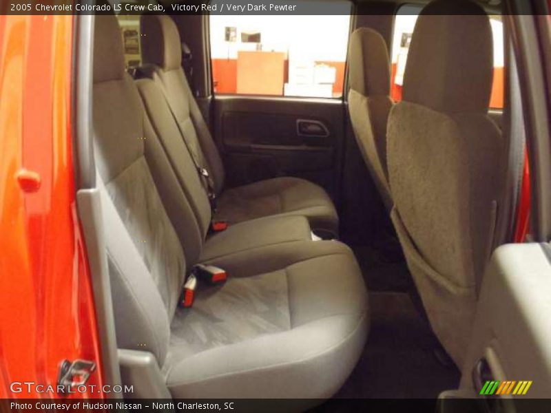 Victory Red / Very Dark Pewter 2005 Chevrolet Colorado LS Crew Cab
