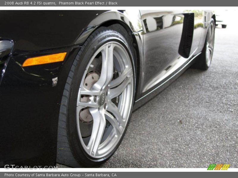 Phantom Black Pearl Effect / Black 2008 Audi R8 4.2 FSI quattro