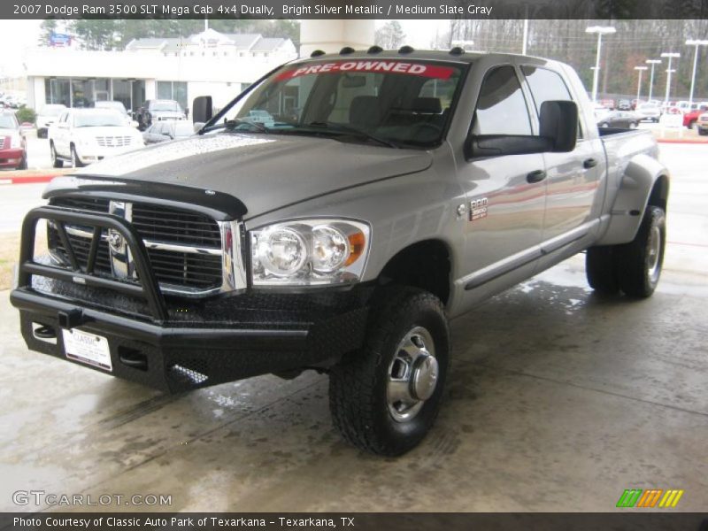 Front 3/4 View of 2007 Ram 3500 SLT Mega Cab 4x4 Dually