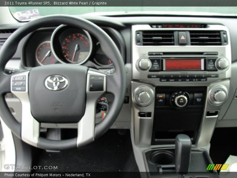 Dashboard of 2011 4Runner SR5