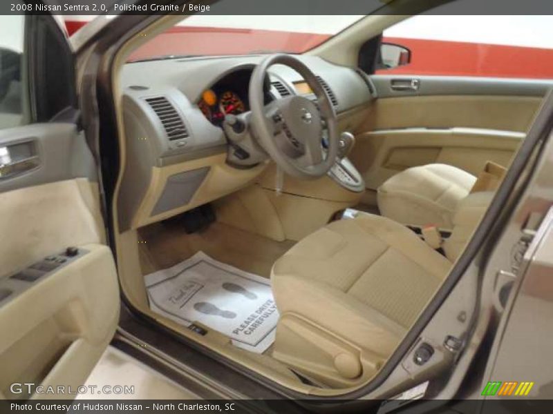 Polished Granite / Beige 2008 Nissan Sentra 2.0