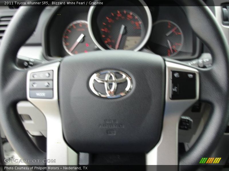 Blizzard White Pearl / Graphite 2011 Toyota 4Runner SR5