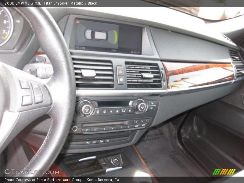 Titanium Silver Metallic / Black 2008 BMW X5 3.0si