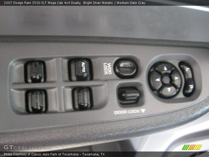 Bright Silver Metallic / Medium Slate Gray 2007 Dodge Ram 3500 SLT Mega Cab 4x4 Dually