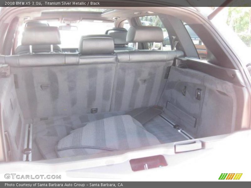 Titanium Silver Metallic / Black 2008 BMW X5 3.0si