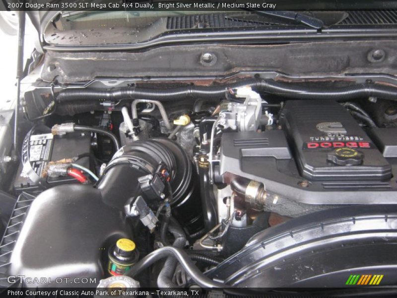  2007 Ram 3500 SLT Mega Cab 4x4 Dually Engine - 6.7 Liter OHV 24-Valve Turbo Diesel Inline 6 Cylinder