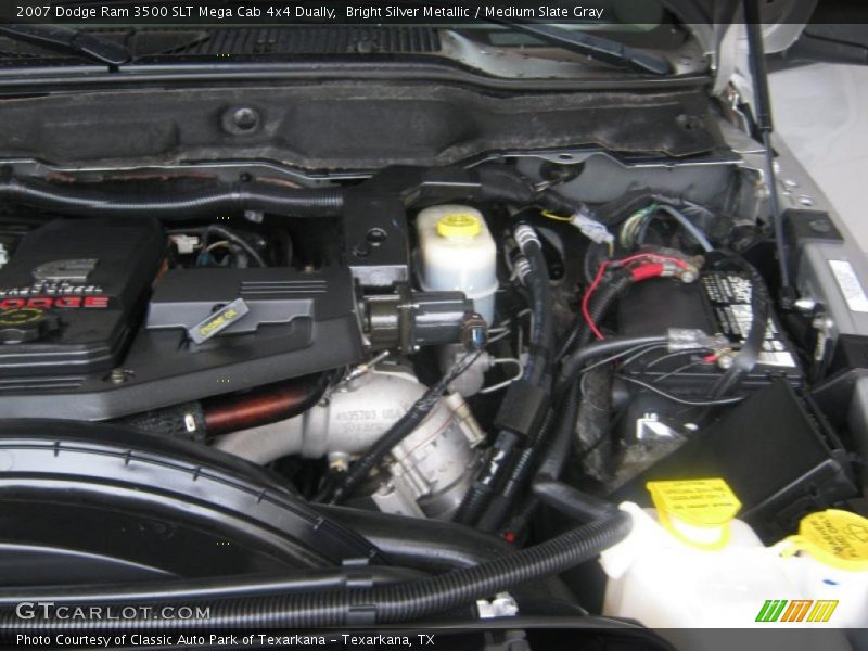  2007 Ram 3500 SLT Mega Cab 4x4 Dually Engine - 6.7 Liter OHV 24-Valve Turbo Diesel Inline 6 Cylinder