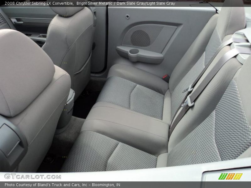 Bright Silver Metallic / Dark Slate Gray/Light Slate Gray 2008 Chrysler Sebring LX Convertible