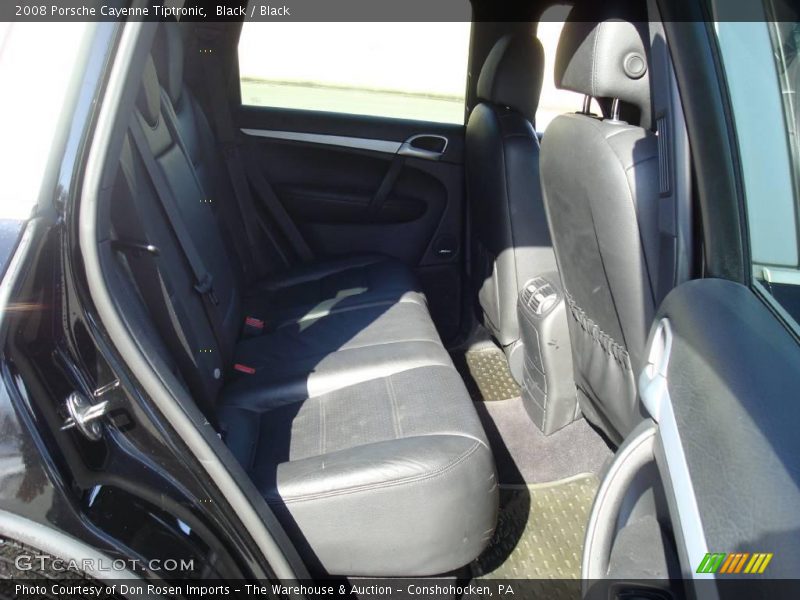 Black / Black 2008 Porsche Cayenne Tiptronic