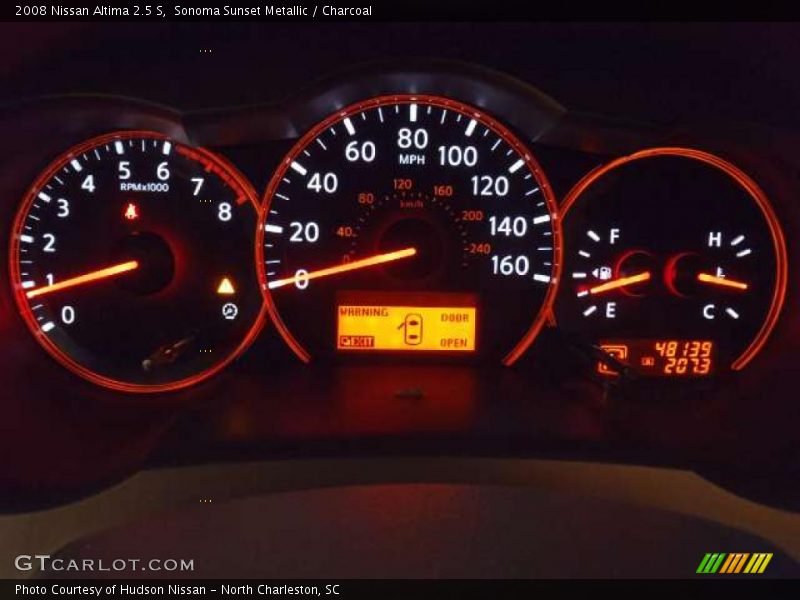 Sonoma Sunset Metallic / Charcoal 2008 Nissan Altima 2.5 S